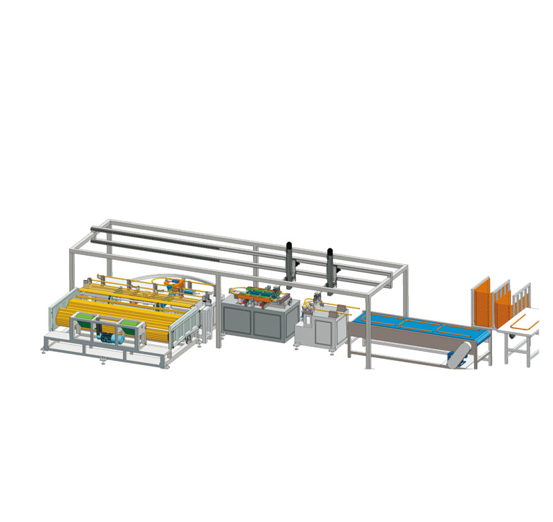 圓管梯前后、后腳自動(dòng)生產(chǎn)線